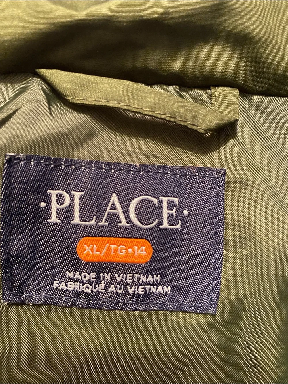 The Childrens Place quilted puffer